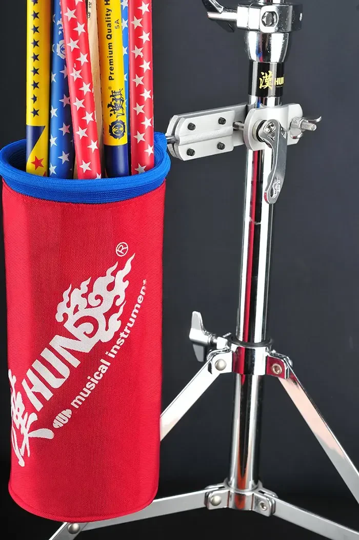 Держатель для барабанных палочек на стойку HUN ST-1 RED красный