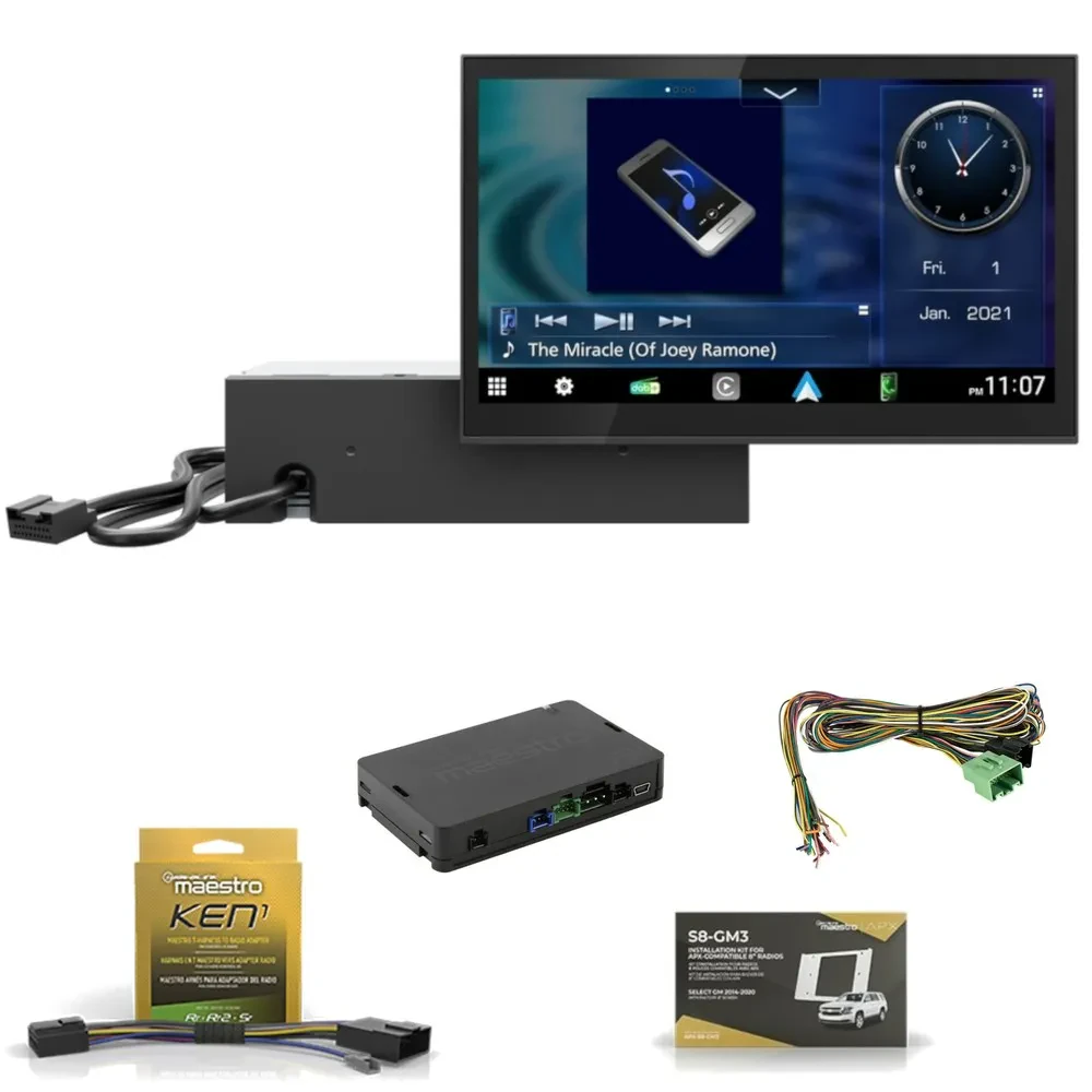 Kenwood DAX8000S Direct Fit Digital Receiver Package