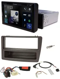 Pioneer DAB Lenkrad Bluetooth USB Autoradio für Honda Civic 04-06 anthrazit