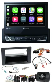 Pioneer DVD Bluetooth DAB USB Lenkrad Autoradio für Saab 9-5 YS3E Facelift 2005-