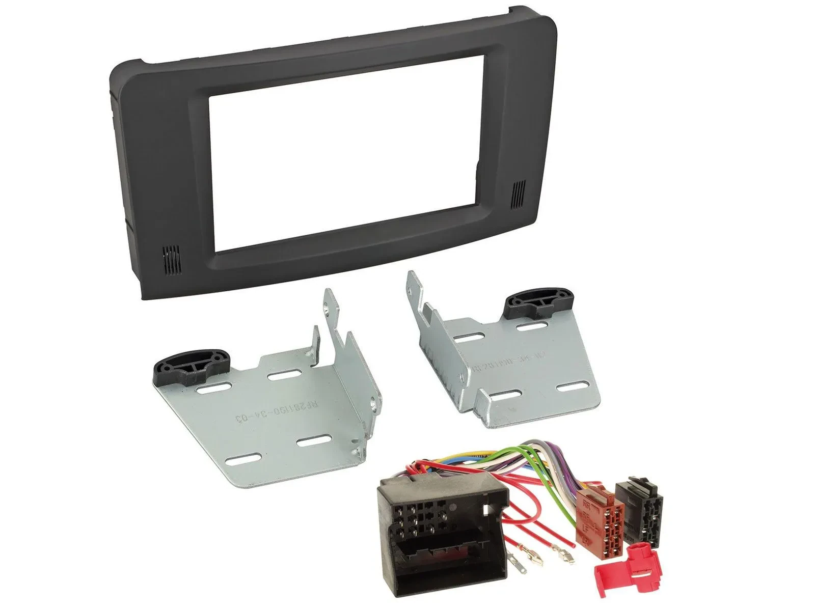 Radioeinbauset Doppel DIN Autoradio für Mercedes M-Klasse W164 05-11