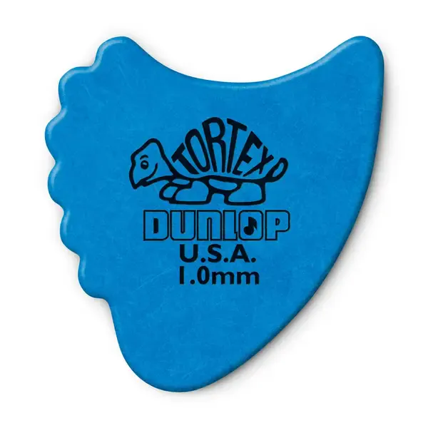 Медиаторы DUNLOP Tortex Fin 414R1.0, 72 штуки, 1.0 мм