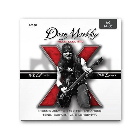 Струны для электрогитары Dean Markley Helix HD NC 2518 10-56
