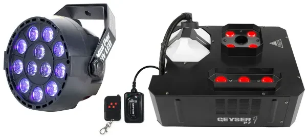 Комплект светового оборудования Chauvet DJ Geyser P7 + Mini Par UV LED