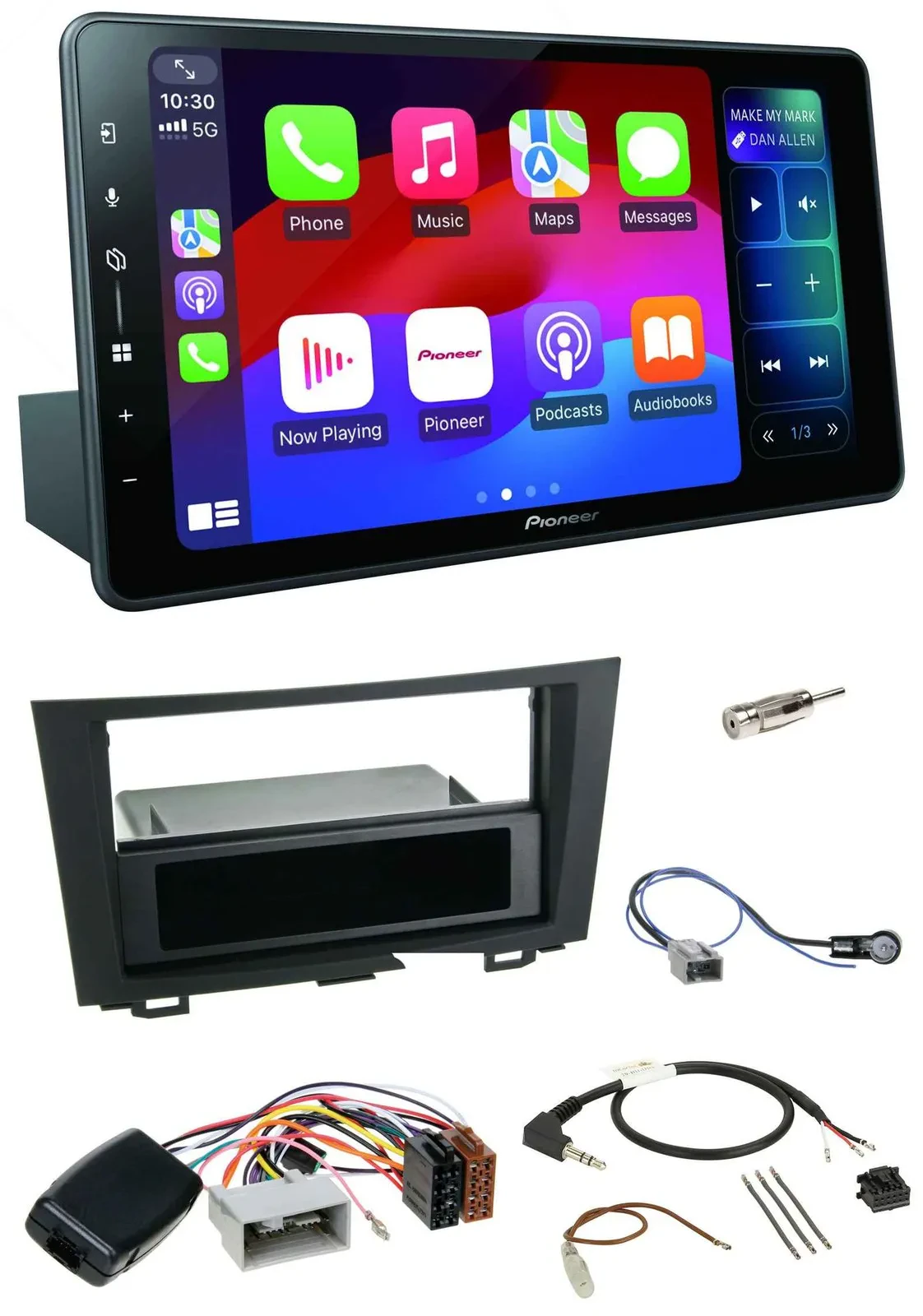 Pioneer Bluetooth DAB Lenkrad USB Autoradio für Honda CRV (2006-2012)