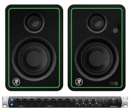 PRESONUS Quantum 2626 26x26 Thunderbolt 3 Recording Interface + Mackie Monitors