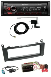 Автомагнитола для Mercedes C-Class W204 (с 2007) Pioneer DAB, USB, MP3, Bluetooth