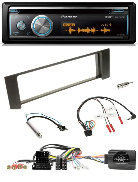 Pioneer Lenkrad DAB USB CD Bluetooth Autoradio für Audi A4 00-09 ISO Fakra teila