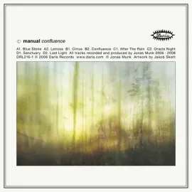Виниловая пластинка Manual - Confluence - Coke Bottle Clear [New Vinyl LP] Clear Vinyl