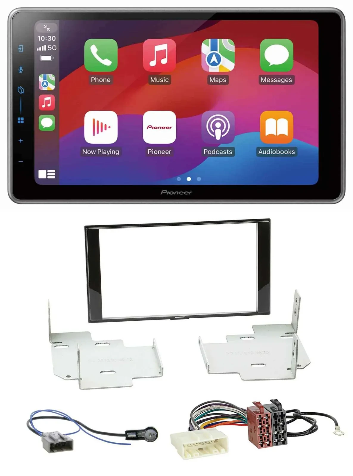 Pioneer MP3 USB DAB Bluetooth 2DIN Autoradio für Nissan Micra Note ab 2013