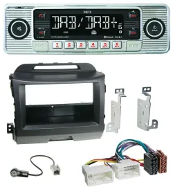 Dietz Bluetooth MP3 DAB USB Autoradio für Kia Sportage 3 SL 10-15 schwarz