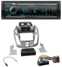 Автомагнитола Kenwood Bluetooth, DAB, USB для Ford Connect/Transit 2012–2018
