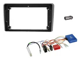 Radioeinbauset CAN-Bus für 9 Zoll Autoradio für Audi A3 8P 2003-2006 schwarz