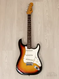 Электрогитара Fender Stratocaster SSS Sunburst w/case USA 1965