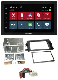 Blaupunkt MP3 Bluetooth DAB 2DIN USB Autoradio für Fiat Sedici Suzuki SX 4 ab 06