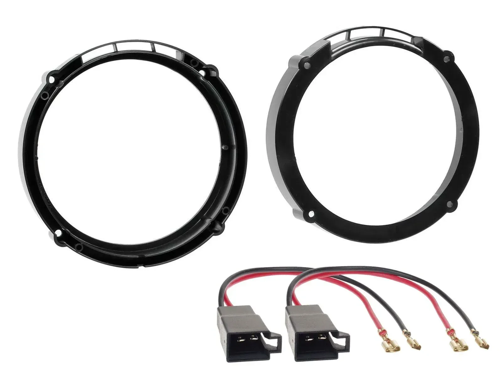 Lautsprechereinbauset für Seat Ibiza 02-08 Leon 05-12 165 mm Tür Front Heck