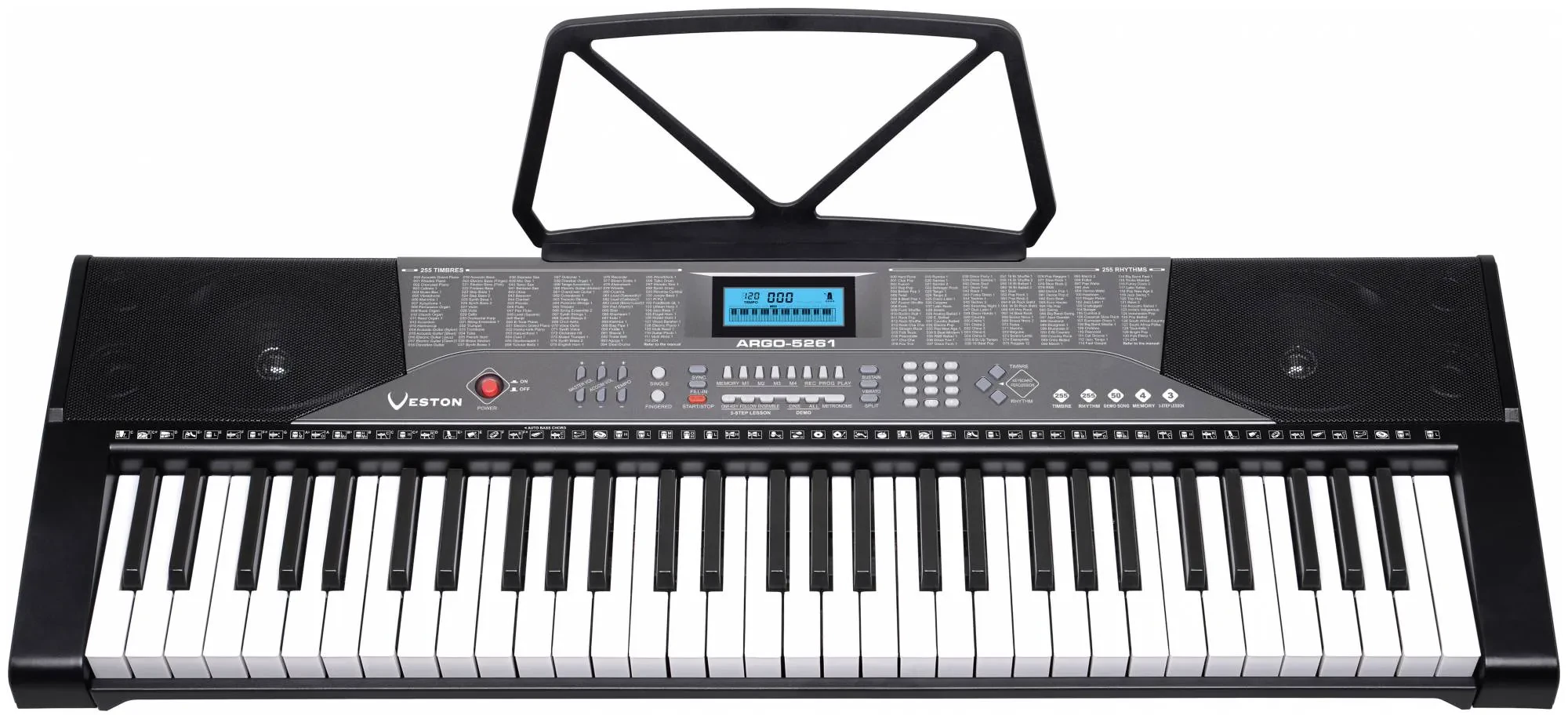 Синтезатор VESTON ARGO-5261 с автоаккомпанементом
