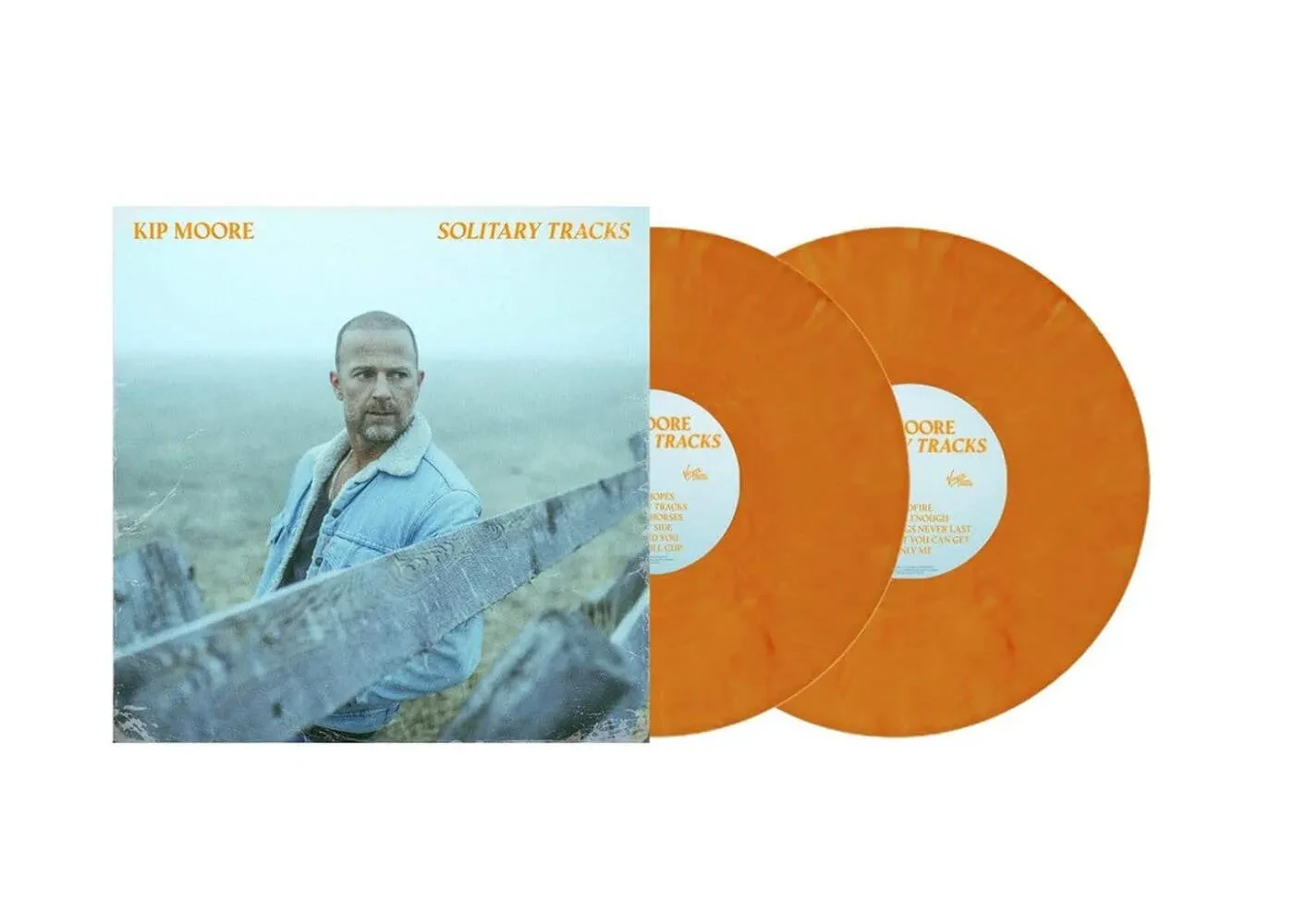 Виниловая пластинка Kip Moore – Solitary Tracks [Citrus Eco-Mix] (Релиз 2025)