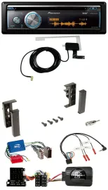 Pioneer Bluetooth DAB Lenkrad USB CD Autoradio für Audi A3 A4 A6 99-00 Aktivsyst