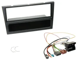 Radioeinbauset DIN Autoradio für Opel Agila Combo Corsa C Omega B Vivaro ab 2005