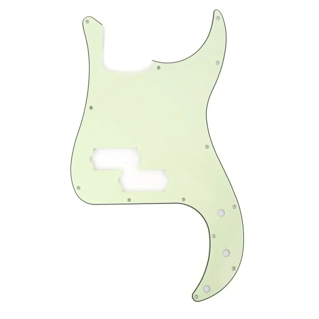 Пикгард Musiclily MX0363 Precision Bass, 3 слоя, мятно-зеленый