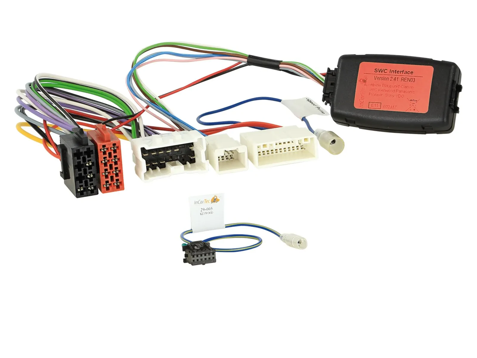 ACV Lenkradadapter für Mercedes Nissan Opel Renault Fiat Kenwood 42-1252-700