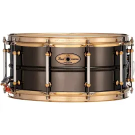 Малый барабан Pearl Sensitone Limited Edition Brass 14x6.5 Nickel Plated Black