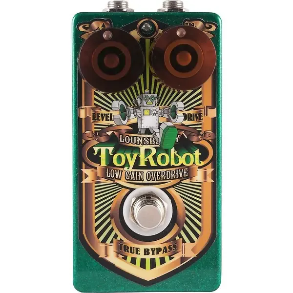 Педаль эффектов для электрогитары Lounsberry Pedals Toy Robot Low-Gain Overdrive Effects Pedal