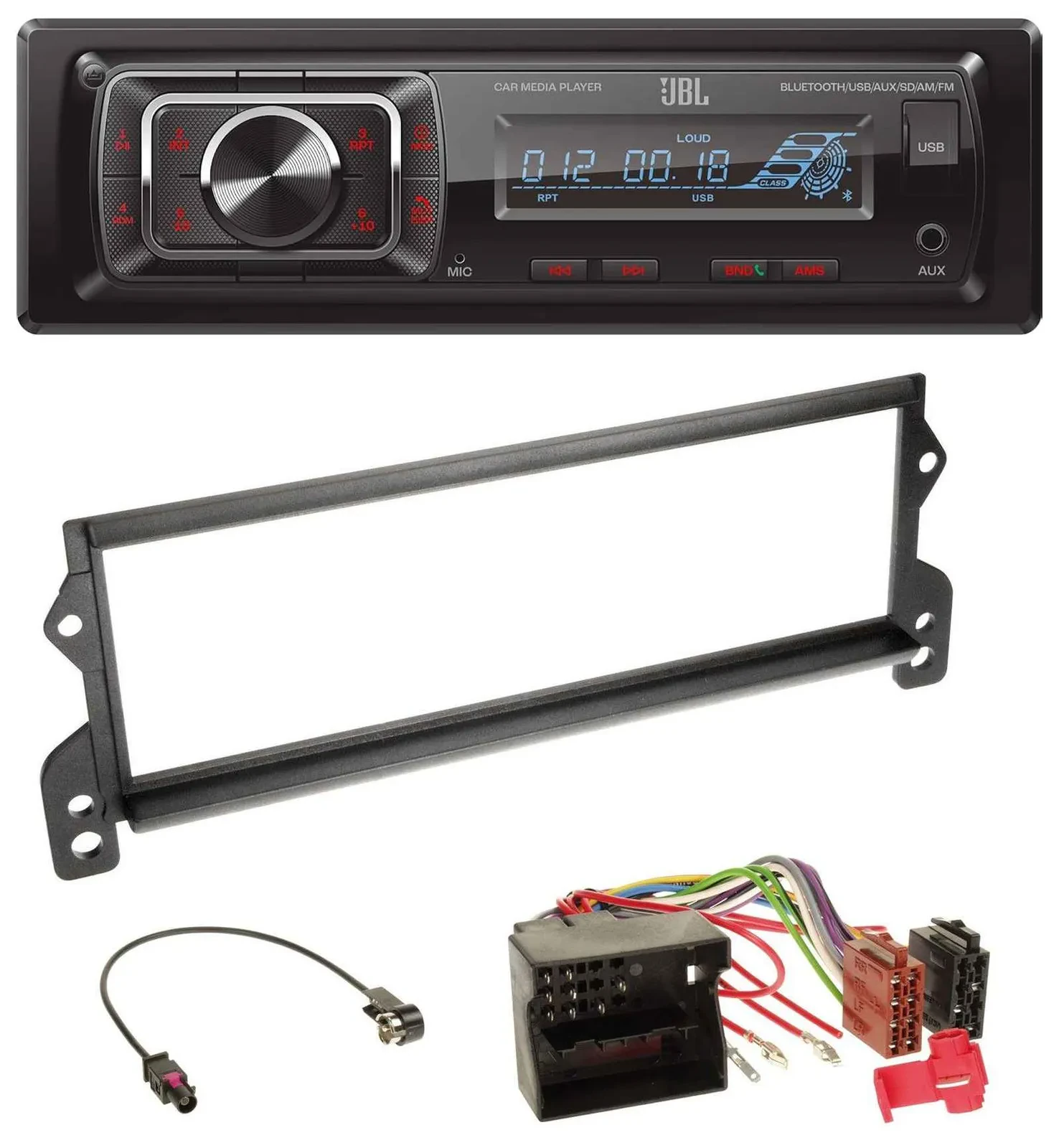 JBL SD AUX MP3 USB Bluetooth Autoradio für Mini (ab 2003, MOST)