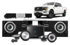 Alpine PSS-23FORD-F150BO 8-Speaker Audio System Upgrade Kit