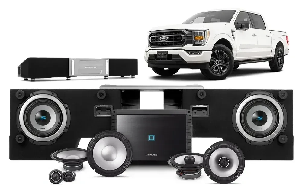 Комплект аудиосистемы Alpine PSS-23FORD-F150BO (набор, 8 динамиков)