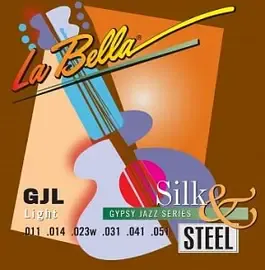 Струны для акустической гитары La Bella GJL-BE 11-51, сталь