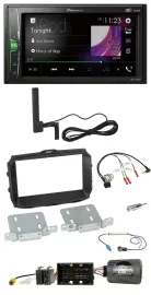 Pioneer MP3 DAB Lenkrad 2DIN Bluetooth Autoradio für Alfa Giulietta 2013-2021 94