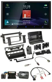 JVC USB Bluetooth 2DIN DAB Lenkrad Autoradio für BMW 3er 2001-2006 5 Schalteröff