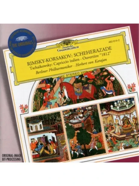 HERBERT VON KARAJAN - Rimsky-Korsakov: Scheherazade / Tchaikovsky: Capriccio Italien (CD)