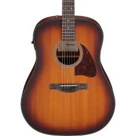 Ibanez AAD54E Acoustic-Electric Guitar, Solid Mahogany Top, OP Mahogany Sunburst