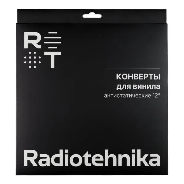 Конверт для виниловых пластинок Radiotehnika LPA011 12" с вкладышем (25 шт.) из рисовой бумаги антистатический  White