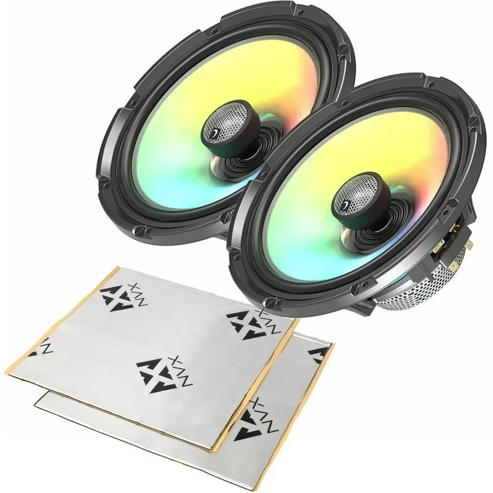 Diamond HXM65F2 250W 6.5" Coaxial Speakers w/ Sound Damping
