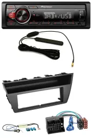 Автомагнитола для Skoda Fabia III Pioneer 1-DIN, DAB, USB, AUX, MP3