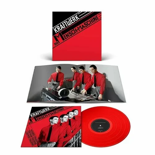 Виниловая пластинка Kraftwerk - Die Mensch-Maschine (German Version) [Transparent Red Colored Vinyl]