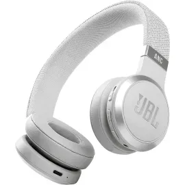 JBL LIVE460NC Wireless On-Ear Noise Cancelling Bluetooth Headphones White