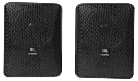 (2) JBL Control 25-1 5.25" 30w 70v Wall-Mount Commercial Restaurant/Bar Speakers