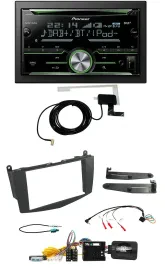 Pioneer CD USB Lenkrad Bluetooth 2DIN DAB Autoradio für Mercedes C-Klasse 07-11