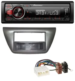 Pioneer MP3 1DIN DAB USB AUX Autoradio für Mitsubishi Lancer Evo 2004-2008