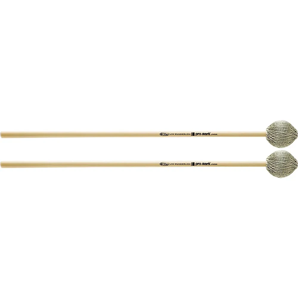 Палочки для вибрафона ProMark System Blue Jim Wunderlich JW8R, средне-жесткие, ротанг