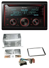 Pioneer 2DIN DAB MP3 Bluetooth USB CD Autoradio für Hyundai Santa Fe SM 04-06