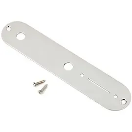 Накладка под потенциометры Fender Tele Control Plate Chrome