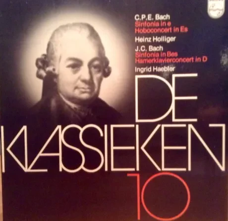 Б/У виниловая пластинка C.P.E. Bach – De Klassieken 10 - Sinfonia In E / Hoboconcert In Es - Sinfonia In Bes / Hammerklavierconcert In D