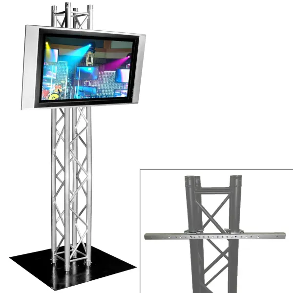 Global Truss Plasma TV Stand 8 - 8FT Truss Lighting Tower