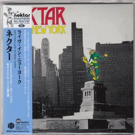 NEKTAR - Live In New York (2CD, Japan)